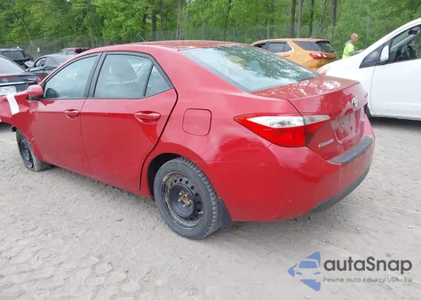 2016 Toyota Corolla Le from USA, damaged, VIN 2T1BURHE3GC703514